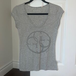 Size S Grey Guess T-Shirt